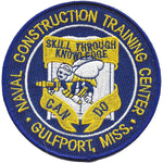 US Naval Construction Training Center Gulfport Mississippi Patch - HATNPATCH