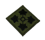 4th Infantry Division OD Subd Army Patch - HATNPATCH