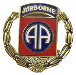 82ND AIRBORNE WREATH HAT PIN - HATNPATCH