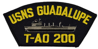 USNS GUADALUPE T-AO 200 SHIP PATCH - GREAT COLOR - Veteran Owned Business - HATNPATCH