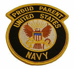 PROUD PARENT US NAVY PATCH - HATNPATCH