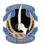 7TH CAVALRY REGIMENT OPERATION IRAQI FREEDOM OIF PATCH GARRYOWEN SEVENTH FIRST - HATNPATCH