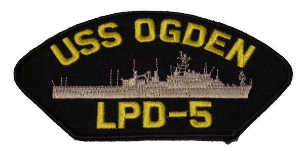 USS OGDEN LPD-5 PATCH - HATNPATCH