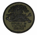 RVN OD Subdued Vietnam Patch - HATNPATCH