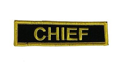 USN NAVY CHIEF NAME TAPE STYLE PATCH CPO RAM INITIATED - HATNPATCH