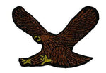 SWOOPING LANDING EAGLE PATCH PATRIOTIC BIKER NATURE AMERICAN - HATNPATCH