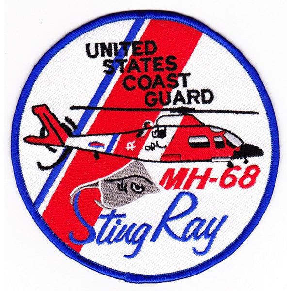 USCG COAST GUARD MH-68 STINGRAY TACTICAL INTERDICTION HELICOPTER PATCH - HATNPATCH