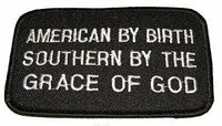 American By Birth, Southern By The Grace Of God Patch - HATNPATCH