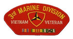 3RD MAR DIV VIETNAM VET PATCH - HATNPATCH