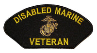 Disabled Marine Veteran Patch - HATNPATCH