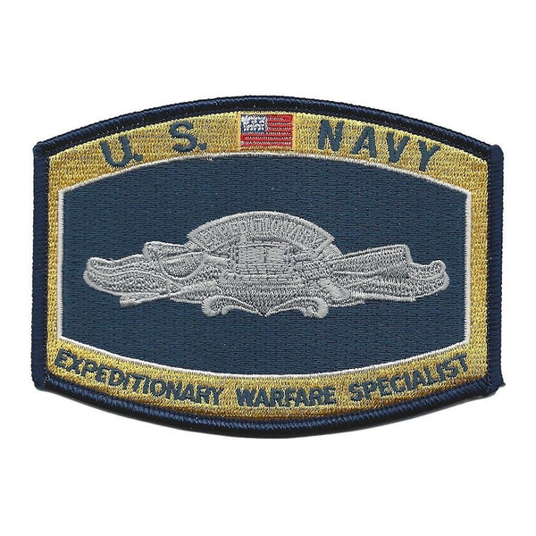 USN NAVY EXPEDITIONARY WARFARE SPECIALIST PATCH ENLISTED BADGE - HATNPATCH