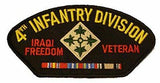 4th ID IRAQI FREEDOM PATCH - HATNPATCH