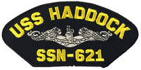 USS HADDOCK SSN-621 SHIP PATCH - GREAT COLOR - Veteran Owned Business - HATNPATCH