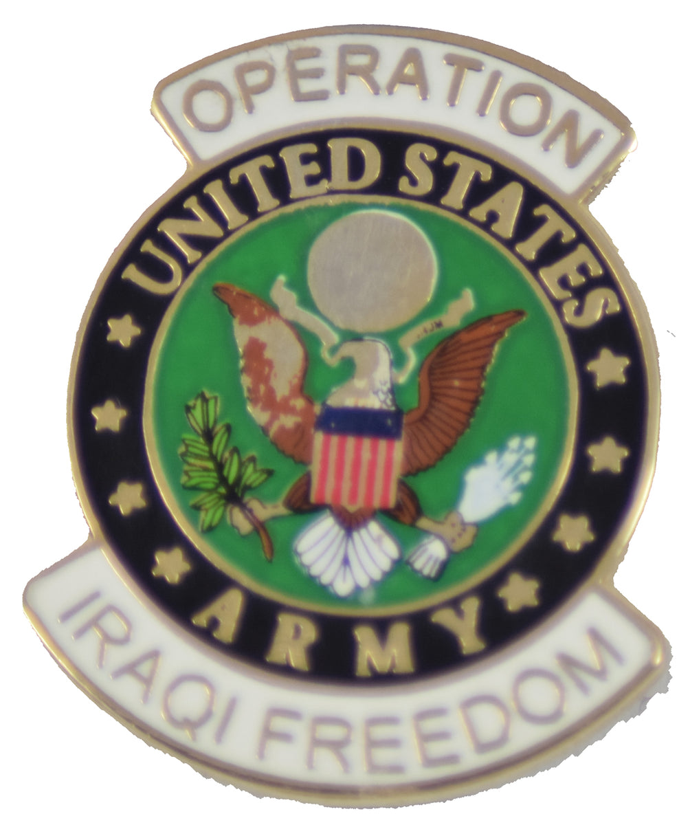 Iraq Army Pin | HATNPATCH
