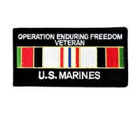 Operation Enduring Freedom Veteran US Marines Patch - HATNPATCH