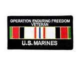 Operation Enduring Freedom Veteran US Marines Patch - HATNPATCH
