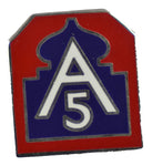 5TH ARMY HAT PIN - HATNPATCH