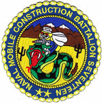 NMCB-17 SEABEE PATCH - HATNPATCH