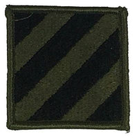 3rd Infantry Division OD Subd Army Patch - HATNPATCH
