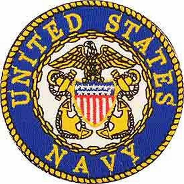 UNITED STATES NAVY OFFICIAL SEAL Patch - Color - Veteran Owned Business. - HATNPATCH