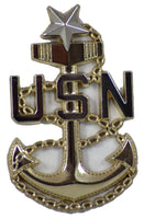Navy Senior Chief Petty Officer SCPO Hat Pin - HATNPATCH