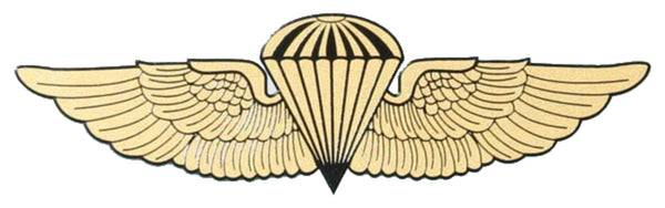Marine/Navy Jump Wings Decal - HATNPATCH