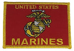 US Marine Corps Emblem Flag Patch - HATNPATCH