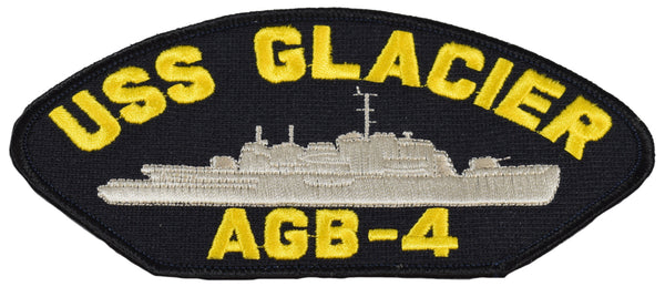 USS GLACIER AGB-4 SHIP PATCH - HATNPATCH