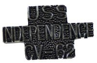 USS INDEPENDENCE HAT PIN - HATNPATCH