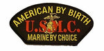 USMC BY CHOICE PATCH - HATNPATCH