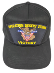 Operation Desert Storm Victory HAT - Black - Veteran Owned Business - HATNPATCH
