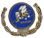 SEABEES WREATH HAT PIN - HATNPATCH