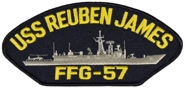 USS REUBEN JAMES FFG-57 SHIP PATCH - GREAT COLOR - Veteran Owned Business - HATNPATCH