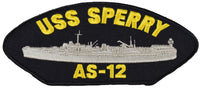 USS Sperry AS-12 Ship Patch - HATNPATCH