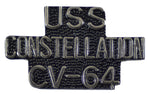 USS CONSTELLATION HAT PIN - HATNPATCH