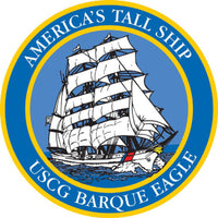 America's Tall Ship USCG Barque Eagle Decal - HATNPATCH