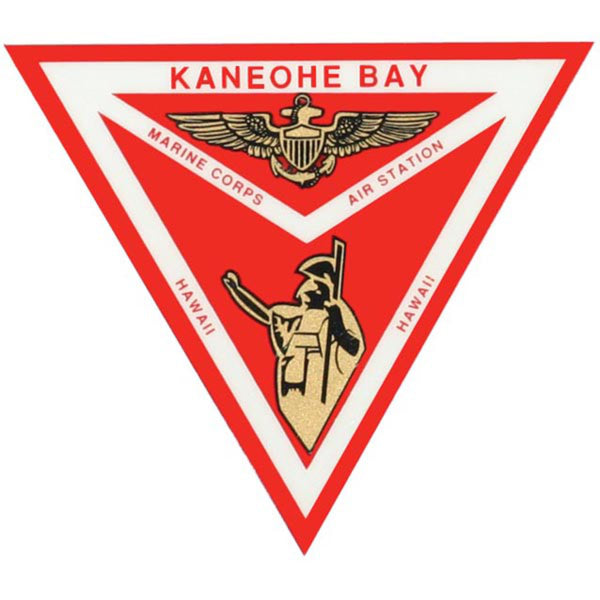 Kaneohe Bay MCAS 4" Sticker - HATNPATCH