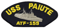 USS PAIUTE ATF-159 SHIP PATCH - GREAT COLOR - Veteran Owned Business - HATNPATCH