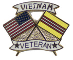 VIETNAM VETERAN HAT PIN - HATNPATCH