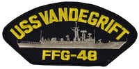 USS VANDEGRIFT FFG-48 SHIP PATCH - GREAT COLOR - Veteran Owned Business - HATNPATCH