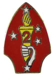 2ND MAR DIV HAT PIN - HATNPATCH