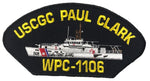 USCGC PAUL CLARK WPC-1106 SHIP PATCH - GREAT COLOR - Veteran Owned Business - HATNPATCH