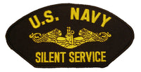 U.S. NAVY SILENT SERVICE Gold Dolphin Submarine PATCH - Veteran Owned Business - HATNPATCH