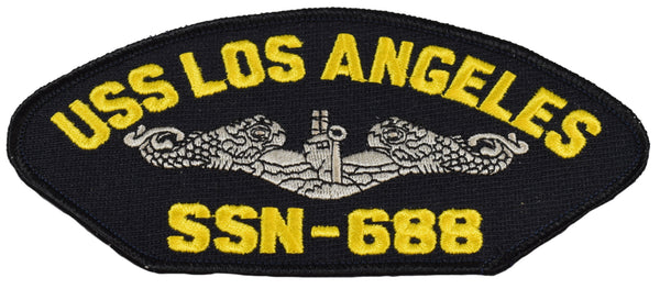 USS Los Angeles SSN-688 Ship Patch - HATNPATCH