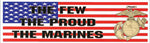 The Few, The Proud, The Marines 12" Decal - HATNPATCH