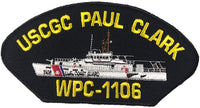USCGC PAUL CLARK WPC-1106 SHIP PATCH - GREAT COLOR - Veteran Owned Business - HATNPATCH