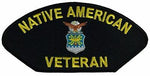 USAF AIR FORCE NATIVE AMERICAN VETERAN PATCH INDIAN INDIGENOUS MILITARY SERVICE - HATNPATCH