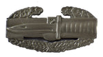 Combat Action Badge (CAB) Lapel Pin - ANTIQUE SILVER - HATNPATCH