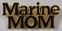 Marine Mom Script Pin - (1 1/8 inch) - HATNPATCH