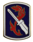 198TH INF BDE HAT PIN - HATNPATCH